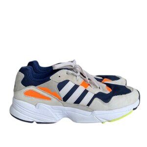 Adidas Yung-96 Sneakers Men’s 11.5‎ Navy Raw White Retro Chunky Casual Shoes Fit